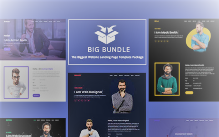 Guptil Portfolio Landing Page Template