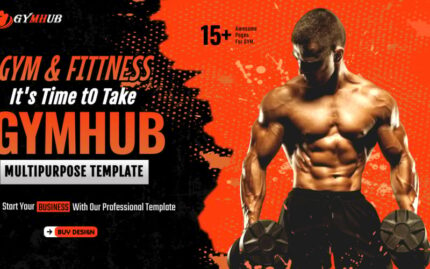 GymHub || Fitness & Gym HTML Template Website Template