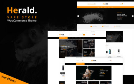 Herald - Vape Store WooCommerce Theme