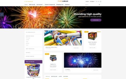 Holidays, Gifts & Flowers Responsive OpenCart Template