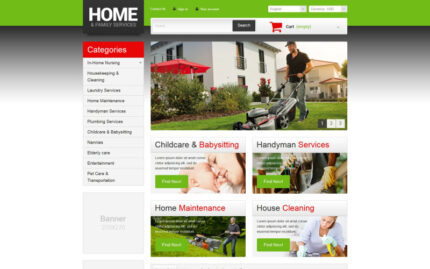 Home Family Services PrestaShop Theme