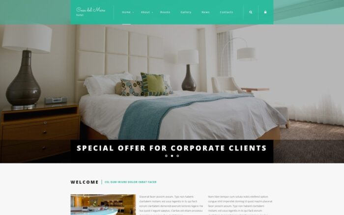 Hotel Suite Joomla Template