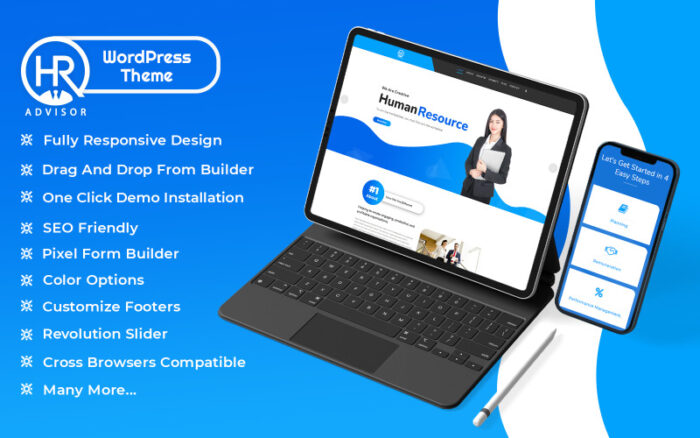 HR Advisor-Human Resources And Recruiting WordPress Theme