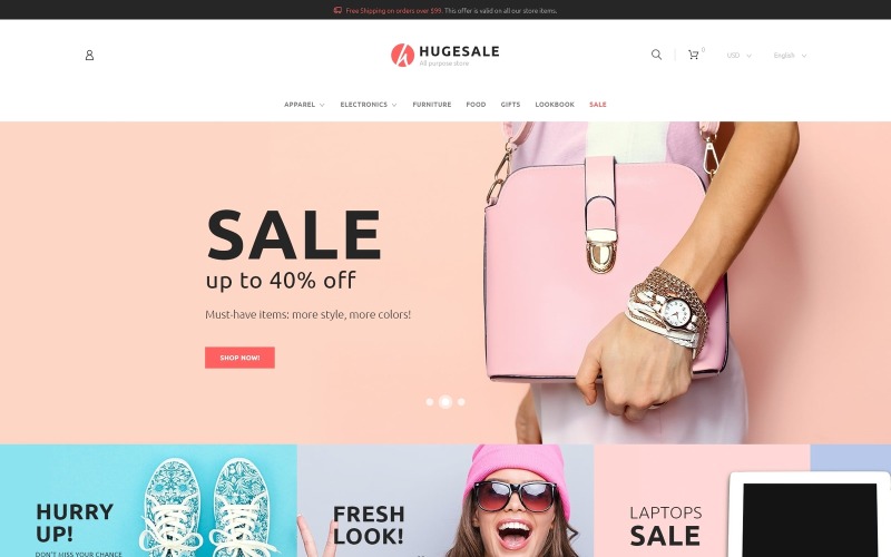 Hugesale PrestaShop Theme