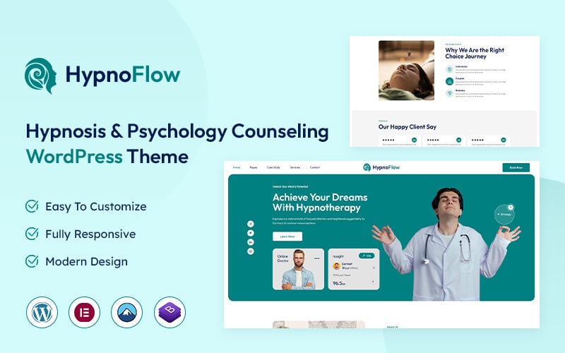 Hypnoflow – Hypnosis & Psychology Counseling WordPress Theme