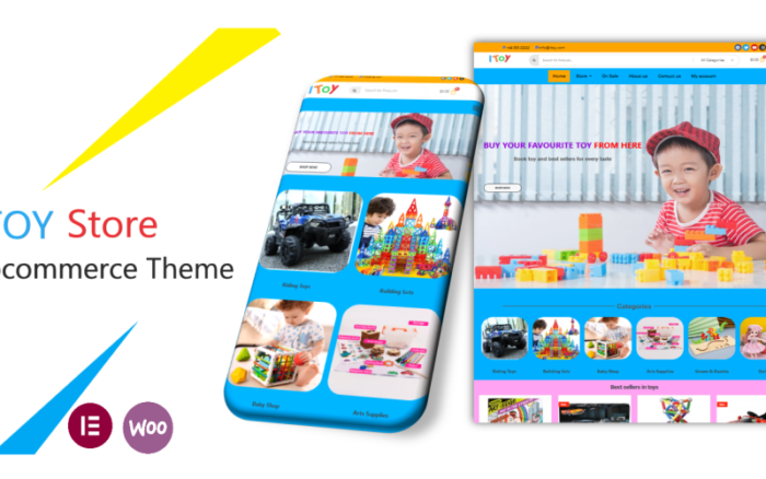 I Toy -Toys Shop Multipurpose - WordPress WooCommerce WooCommerce Theme