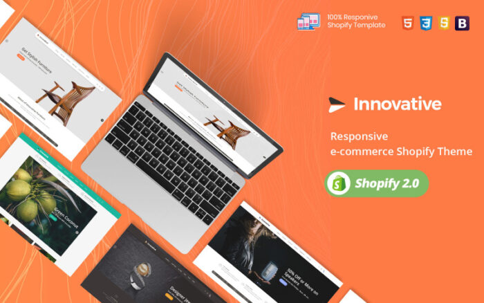 Innovative Furniture Food - jewellery Electronics Shopify OS 2.0 Theme Shopify Theme