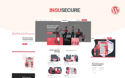 Insusecure Multipurpose insurance WordPress Theme