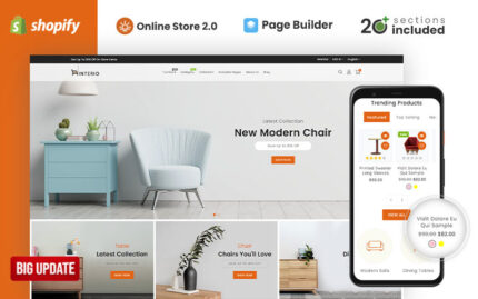 Interio Furniture Store Shopify Theme