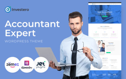 Investero - Accountant Expert Responsive WordPress Theme