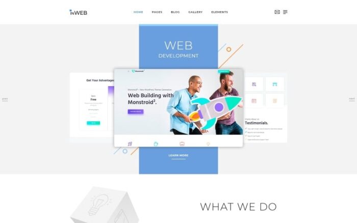 InWeb - Web Development Studio Clean Multipage HTML5 Website Template