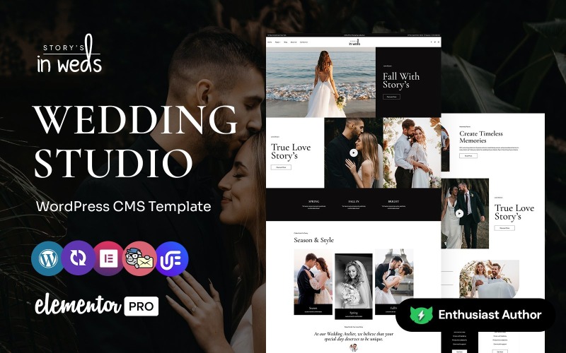 Inweds - Wedding Venues Multipurpose WordPress Elementor Theme WordPress Theme