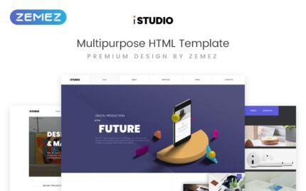 iStudio - Digital Production Multipurpose HTML Website Template