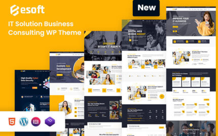 IT Solution Business Service & Multipurpose HTML5 Template Website Template