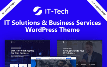 IT-Tech IT Solution & Technology WordPress Theme