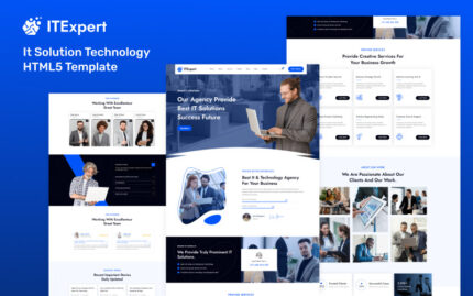 ItExpart-It Solution Technology HTML5 Template Website Template