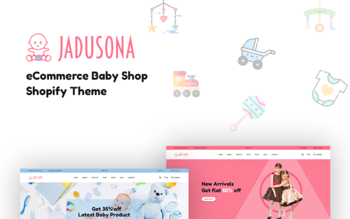 Jadusona - Baby Shop Shopify Theme