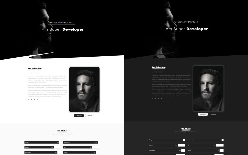 JONJUL - Portfolio MultiPurpose Landing Page Template