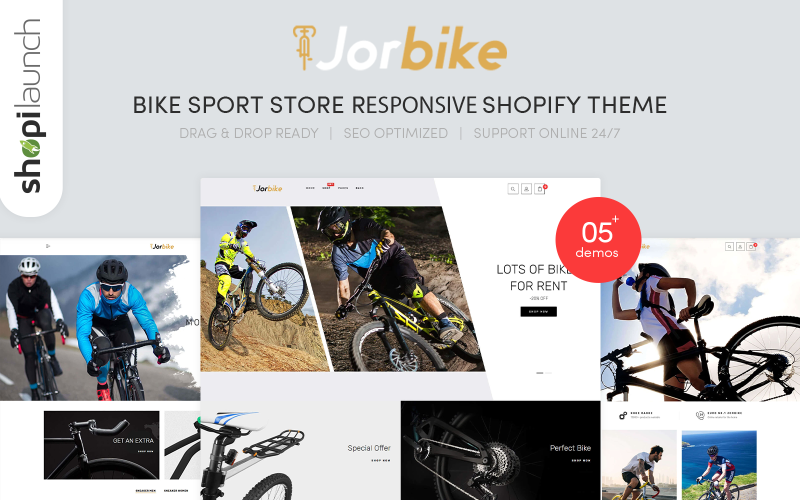 Jorbike - Bike Sport Store Responsive Shopify Theme