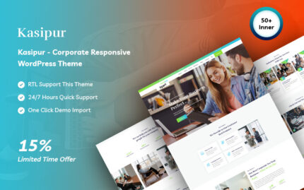 Kasipur - Corporate Responsive WordPress Theme