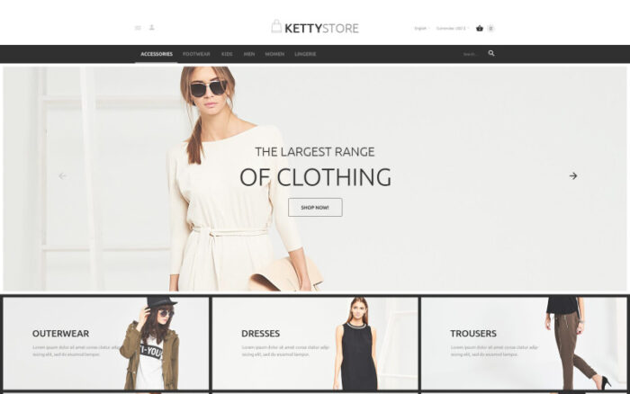 KettyStore PrestaShop Theme