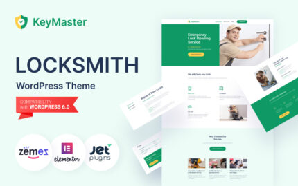 KeyMaster - Security Services WordPress Theme