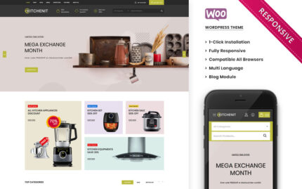 Kitchenit - The Mega Kitchen Store Premium WooCommerce Theme