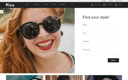 Kley - Sunglasses Store PrestaShop Theme