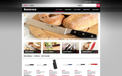 Knives Made of Best Steel PrestaShop Theme