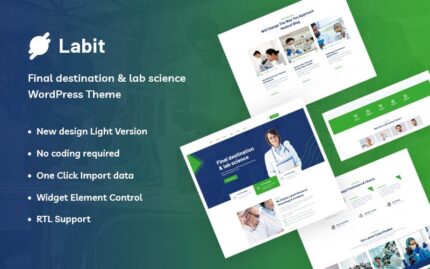 Labit - Final Destination And Lab Science WordPress Theme