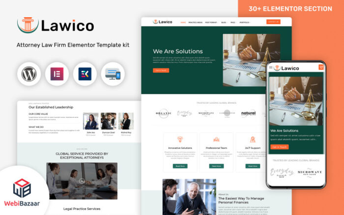 Lawico - Law Lawyer & Attorney WordPress Theme