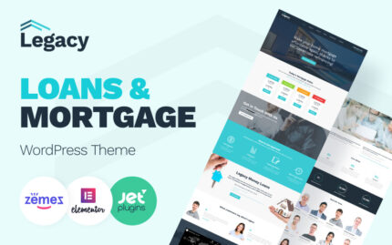 Legacy - Estate and Mortgage WordPress Theme