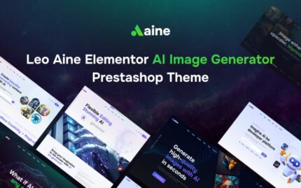 Leo Aine Elementor - AI Image Generator Prestashop Theme PrestaShop Theme