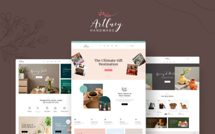 Leo Artfusy - Handmade & Home Decor Elementor Prestashop Theme PrestaShop Theme