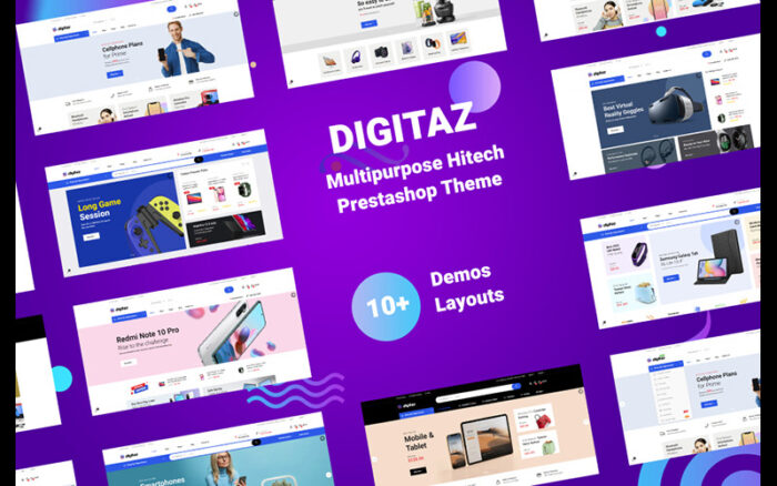 Leo Digitaz - Multipurpose Hitech Prestashop Theme PrestaShop Theme