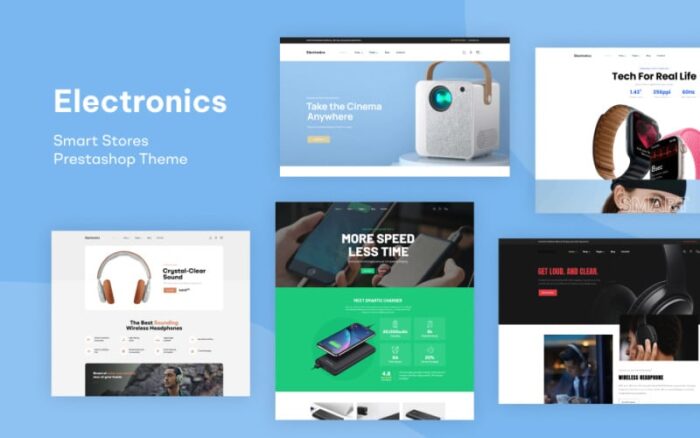 Leo Electronics Elementor - Smart Stores Prestashop Theme PrestaShop Theme