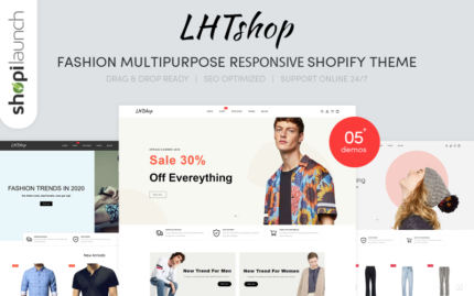 LhtShop - Fashion Multipurpose Responsive Shopify Theme