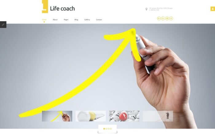 Life Coach Responsive Joomla Template