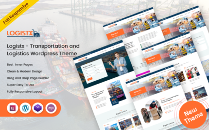 Logistx - Transportation and Logistics WordPress Theme