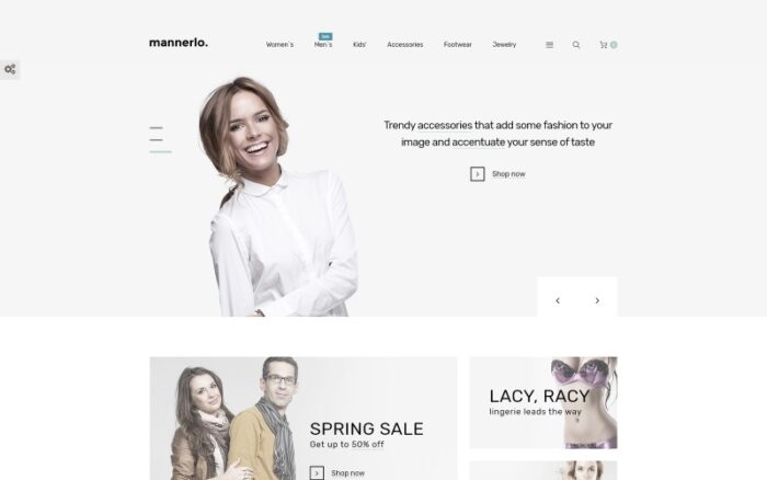 Mannerlo - Apparel Responsive PrestaShop Theme