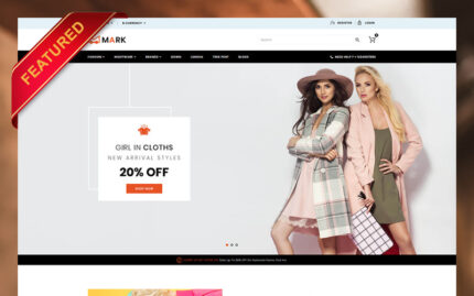 Mark Fashion and Shoes Store OpenCart Template