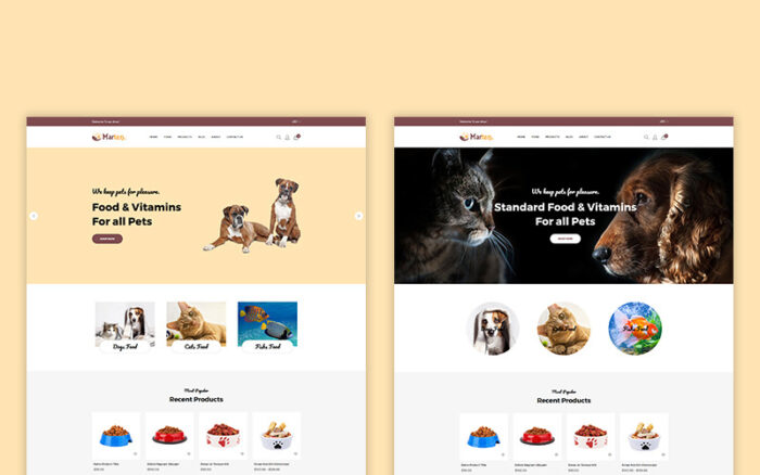 Marten - Pet Food Shopify Theme