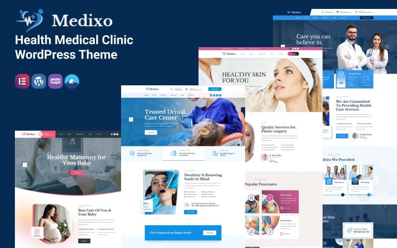 Medixo - Health Medical Clinic WordPress Theme