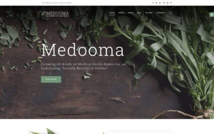 Medooma - Alternative Medicine Joomla Template