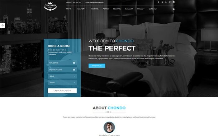 Miami - Minimal Portfolio Website Template