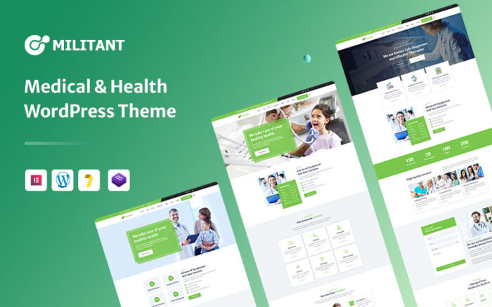 Militant – Medical & Health WordPress Theme