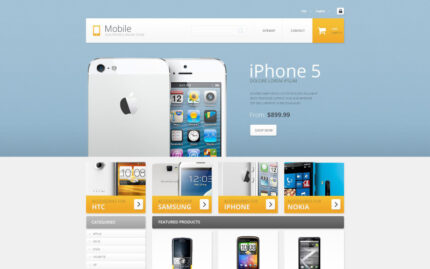 Mobile - Electronics Store PrestaShop Theme