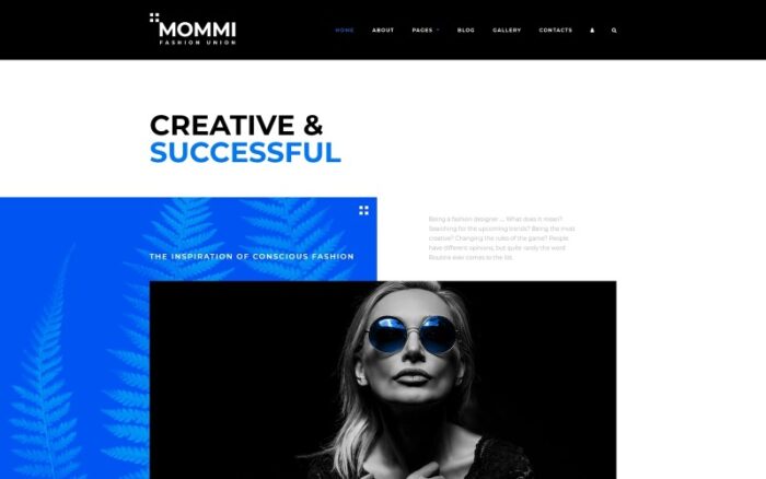 MOMMI - Fashion Union Joomla Template