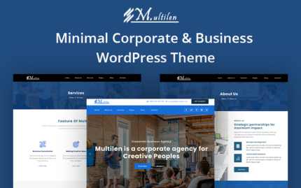 Multilen - Corporate WordPress Theme