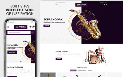 Muzyka - The Music & Guitar Premium Shopify Theme